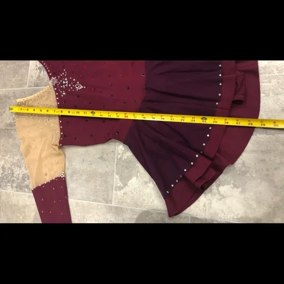 ❤️‍🔥Custom/Skating Dress❤️‍🔥EUC❤️‍🔥Measurements In Pics❤️‍🔥 - Picture 15 of 16